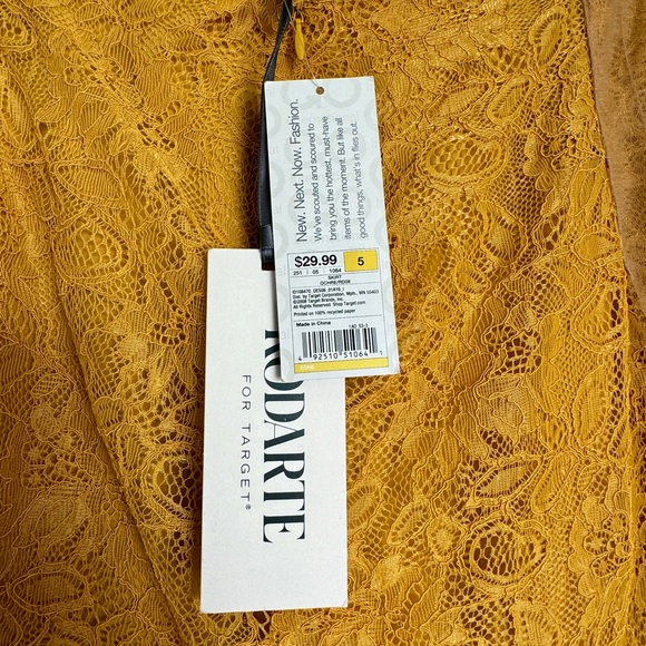 NWT Rodarte for Target yellow tulle skirt size 5 - Picture 5 of 7